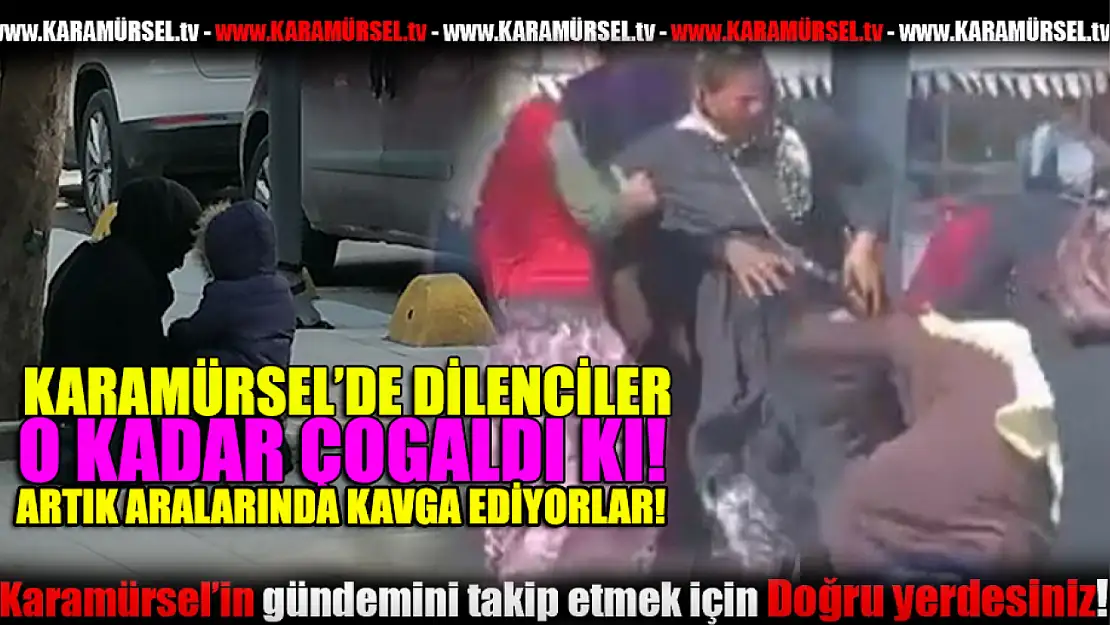 Karamürsel'de Dilencilik Sorunu gün geçtikçe büyüyor!