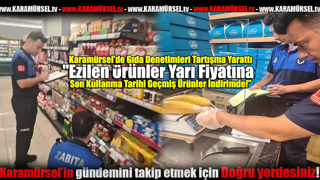 Karamürsel'de Gıda Denetimleri Tartışma Yarattı