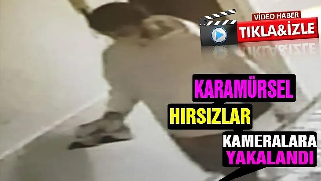 Karamürsel'de hırsızlar kameralara yakalandı