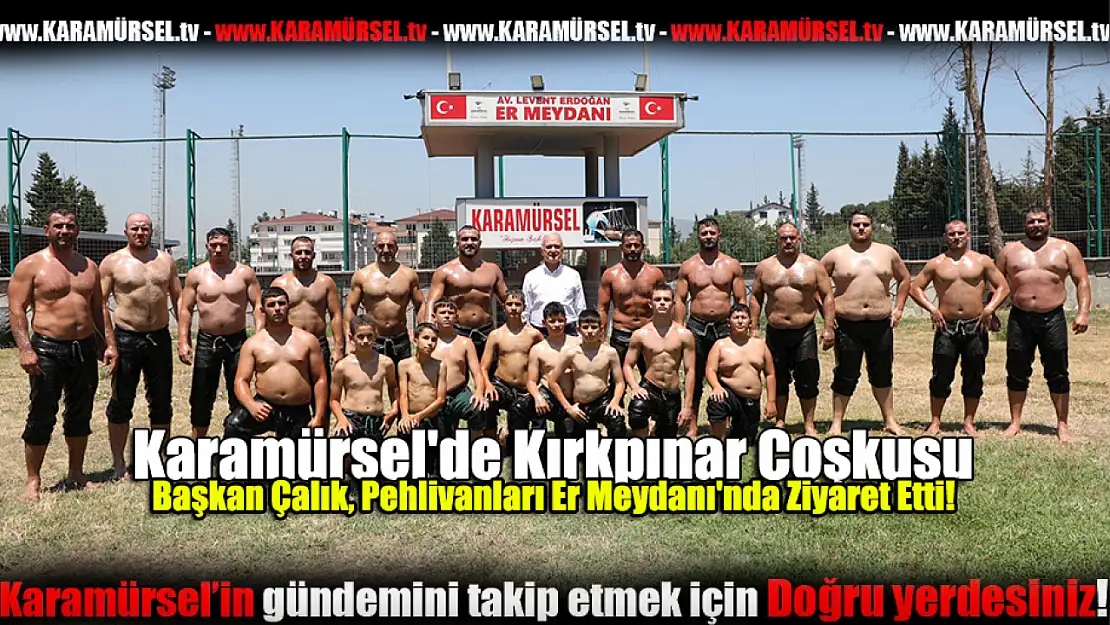 Karamürsel'de Kırkpınar Coşkusu