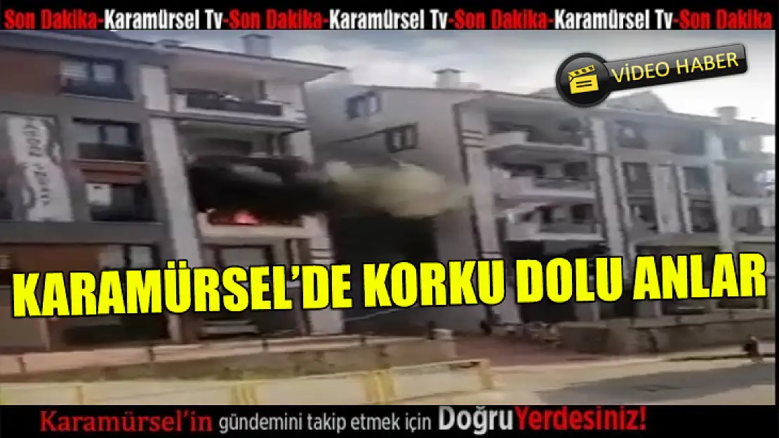 Karamürsel'de korkudolu anlar!