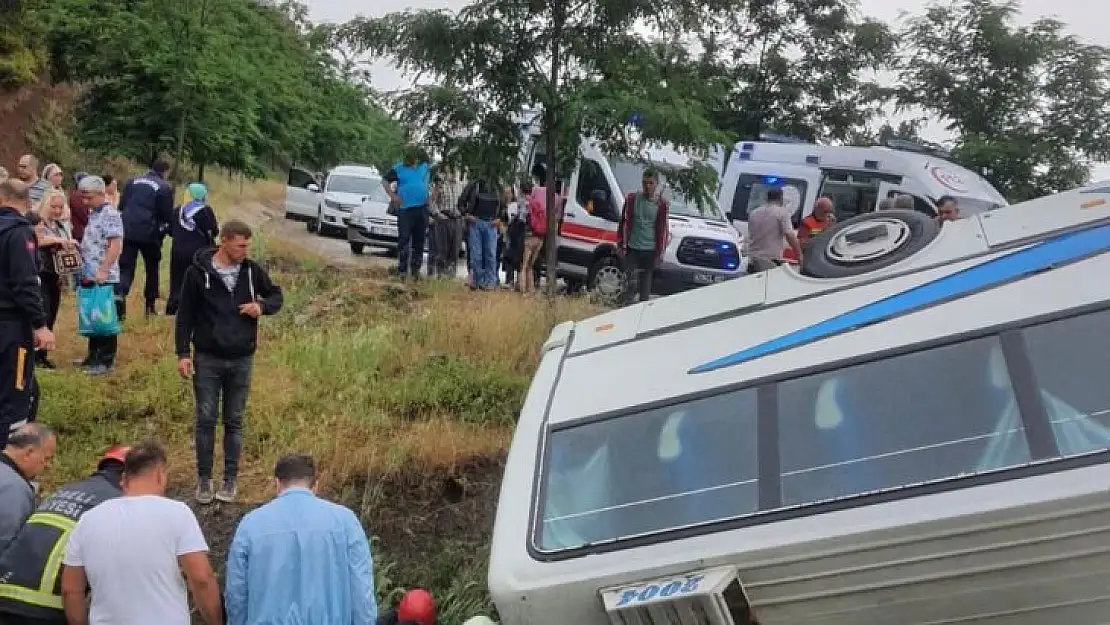 Karamürsel'de korkunç kaza! Çok sayıda yaralı var