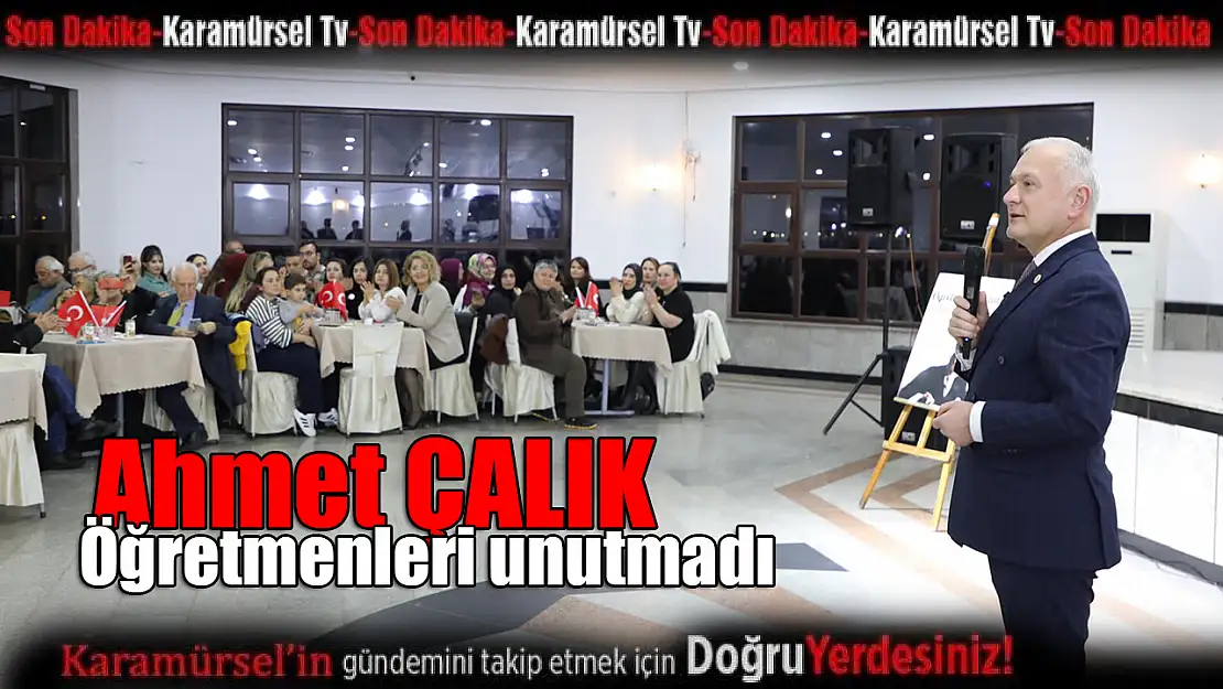 Karamürsel'de Öğretmenler Günü Coşkuyla Kutlandı