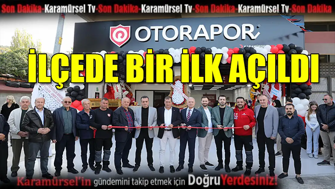 Karamürsel'de OtoRapor Oto Ekspertiz Büyük Bir Katılımla Açıldı