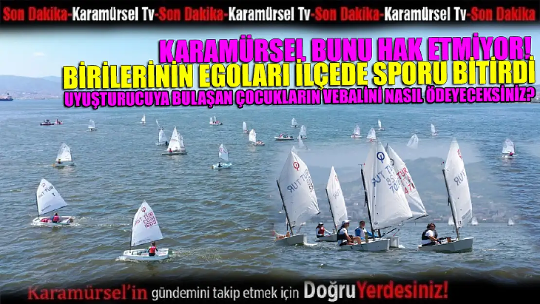 Karamürsel'de siyaset ve egolar sporu bitirdi