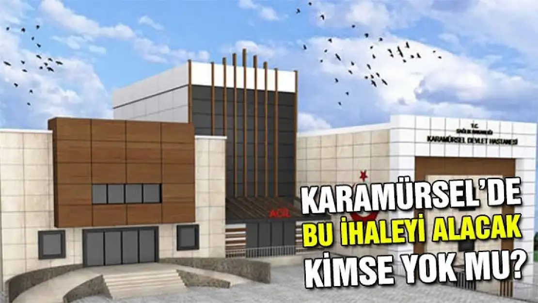 Karamürsel Devlet Hastanesi yemek ihalesi