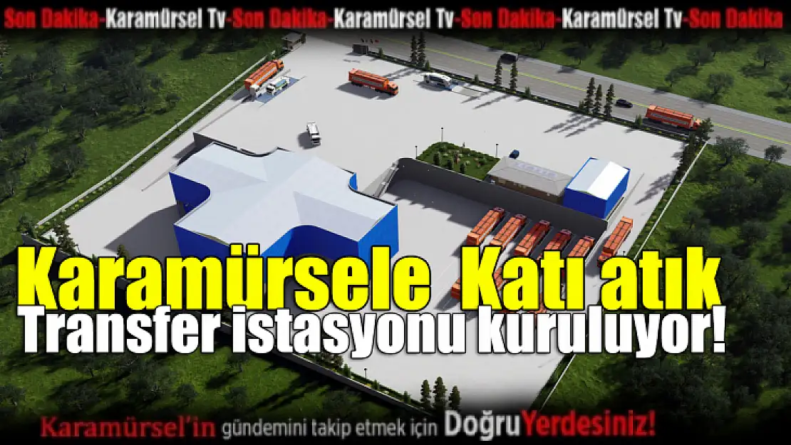 Karamürsel'e katı atık transfer istasyonu kuruluyor