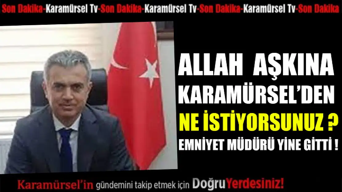 Karamürsel Emniyet Yine Müdürsüz Kaldı