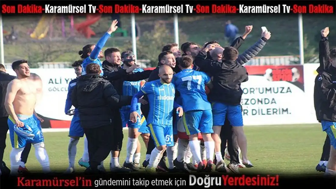 Karamürsel, Gölcük'ü uzatmada mağlup etti! '0-1'    