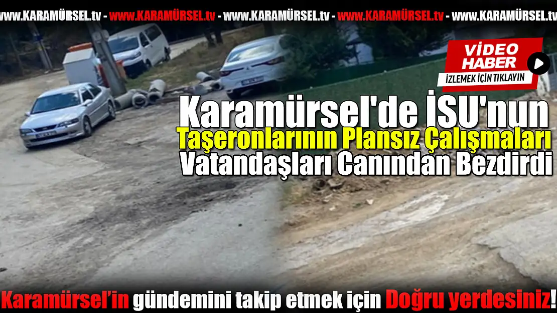 Karamürsel halkı bu eziyeti hak etmiyor!
