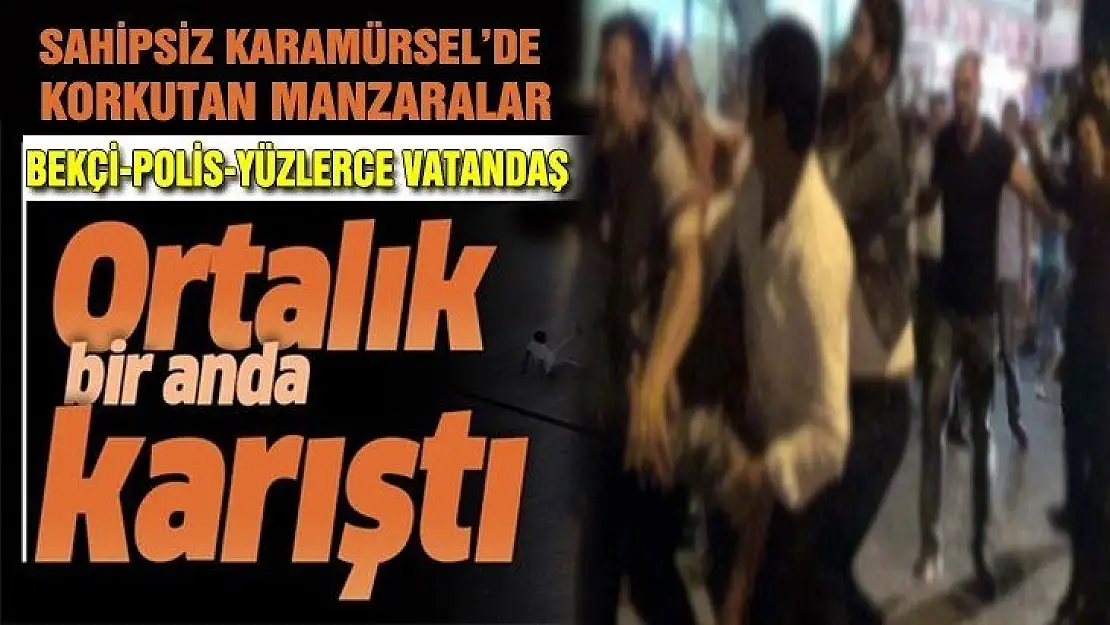 KARAMÜRSEL HALKI BÜYÜK TEPKİ GÖSTERDİ!