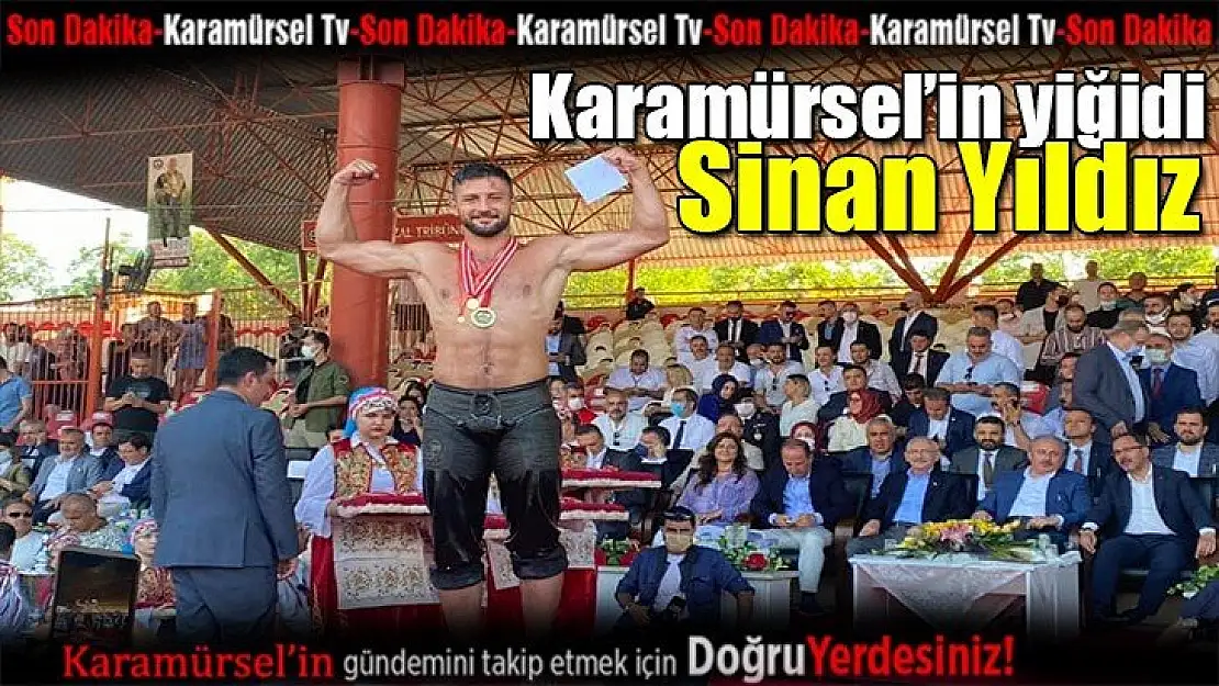 Karamürsel'in yiğidi Sinan Yıldız