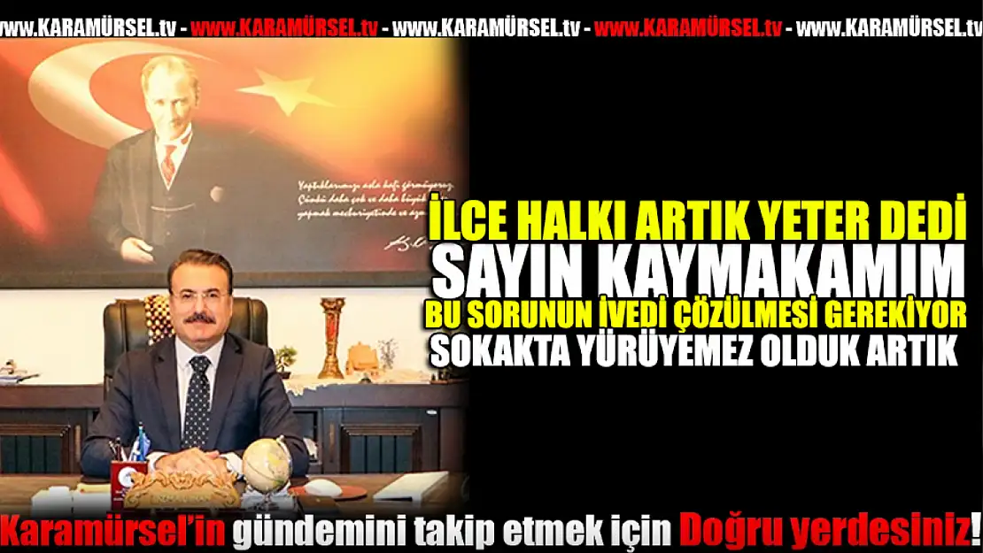 Karamürsel Kaymakamı İnan'a Acil Çağrı