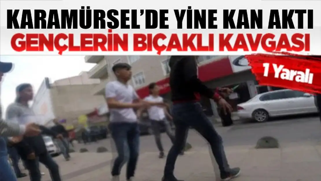 Karamürsel merkez yine karıştı! 1 kişi bıçaklandı!