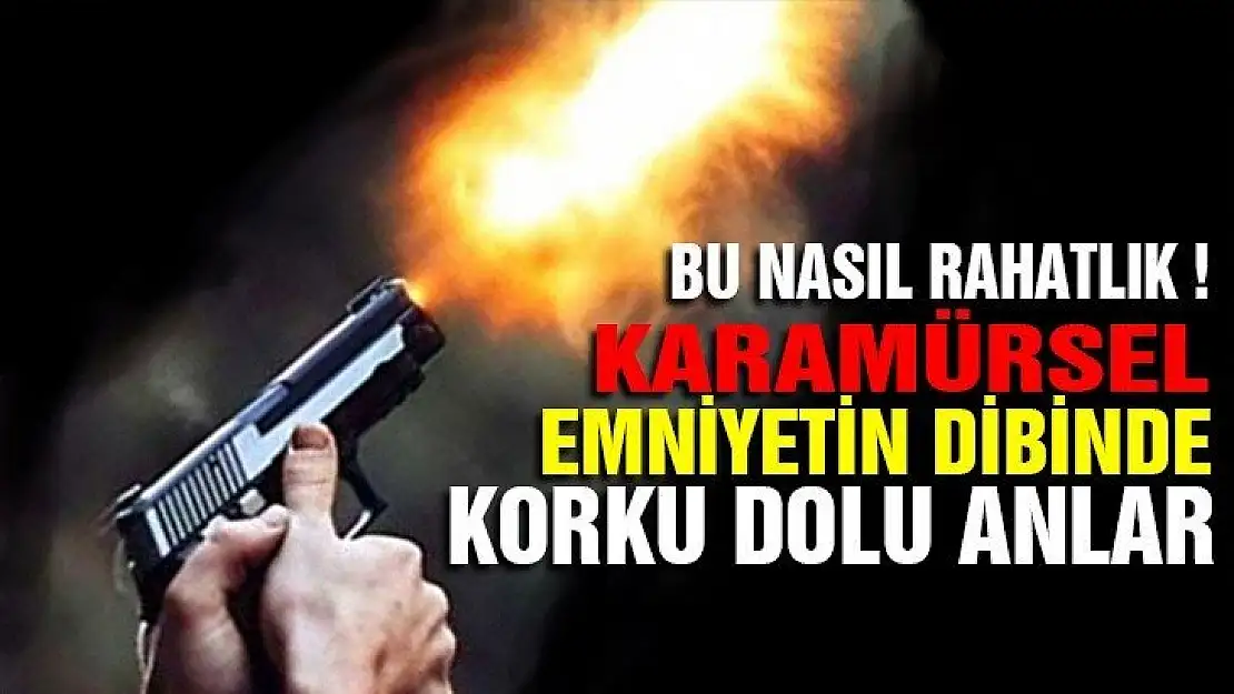 Karamürsel merkezde korku dolu anlar