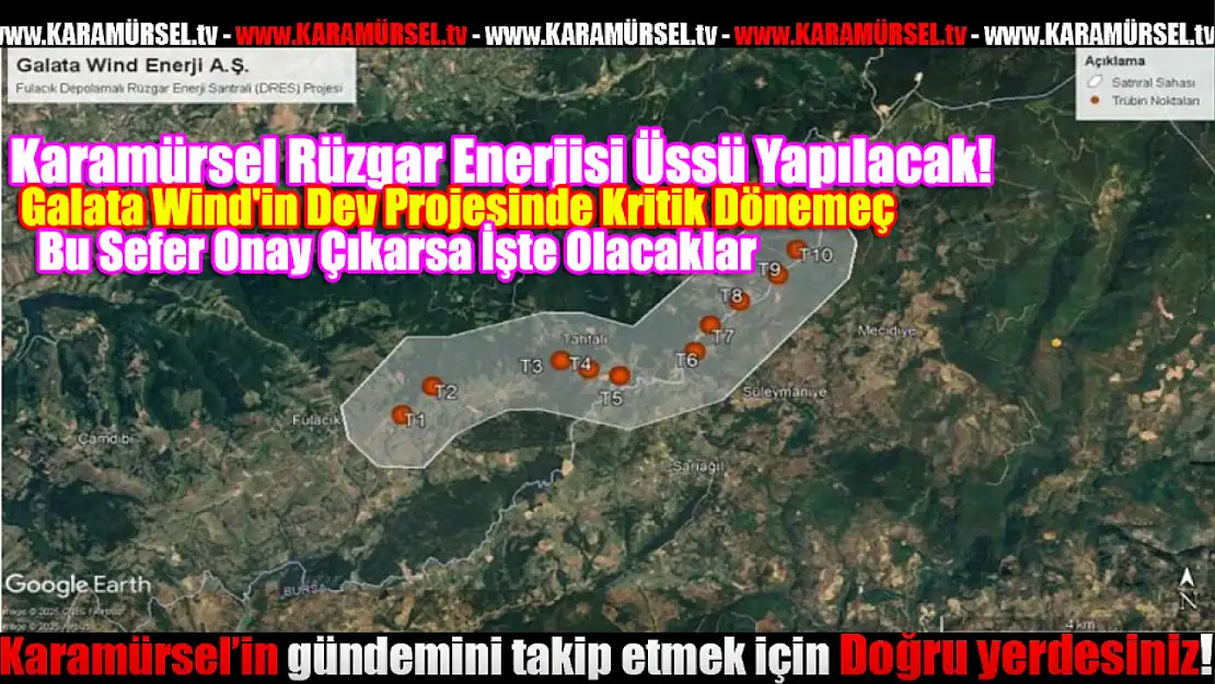 Karamürsel Rüzgar Enerjisi Üssü Yapılacak!