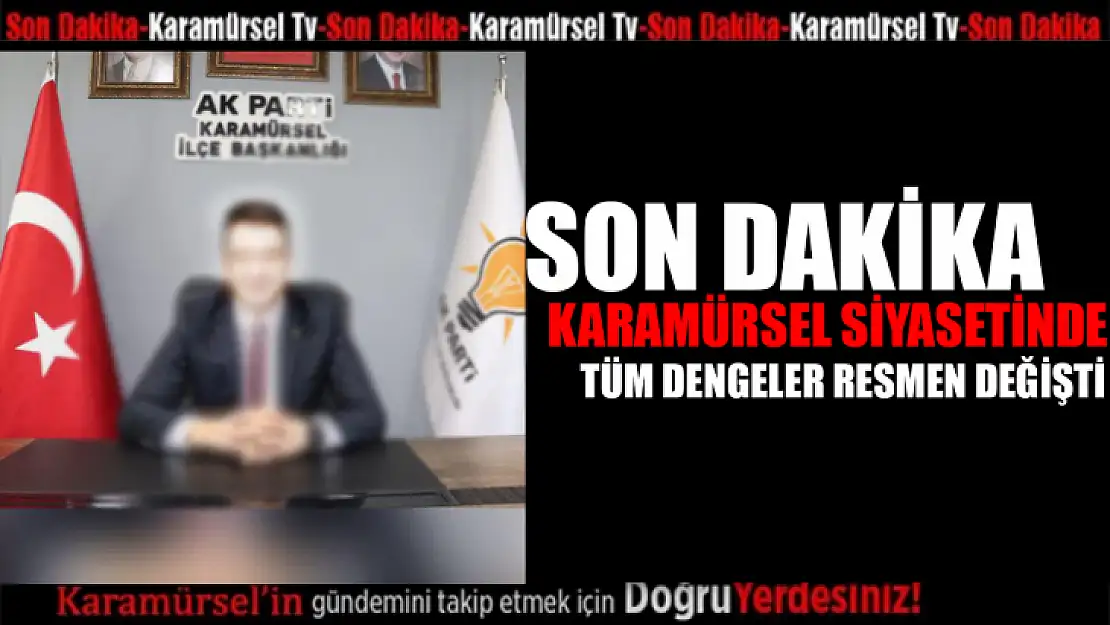 Karamürsel siyasetinde tüm dengeler değişti