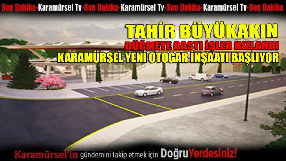 Karamürsel yeni otogar inşaatı başlıyor