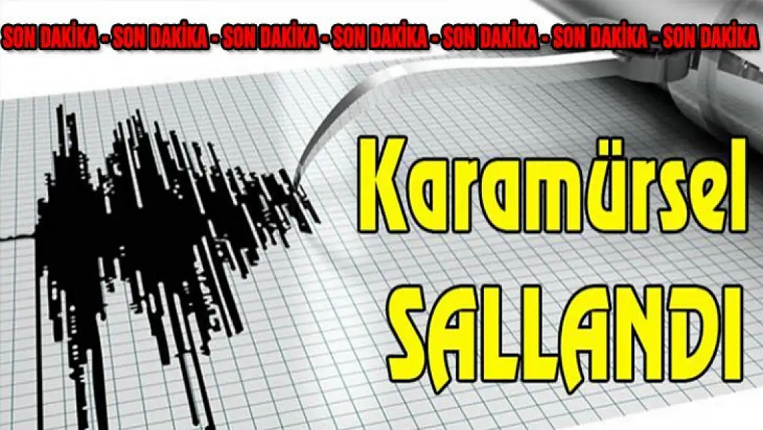 Karamürsel'de deprem