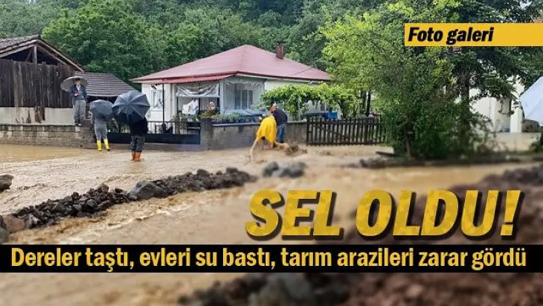 Karamürseli sel vurdu!