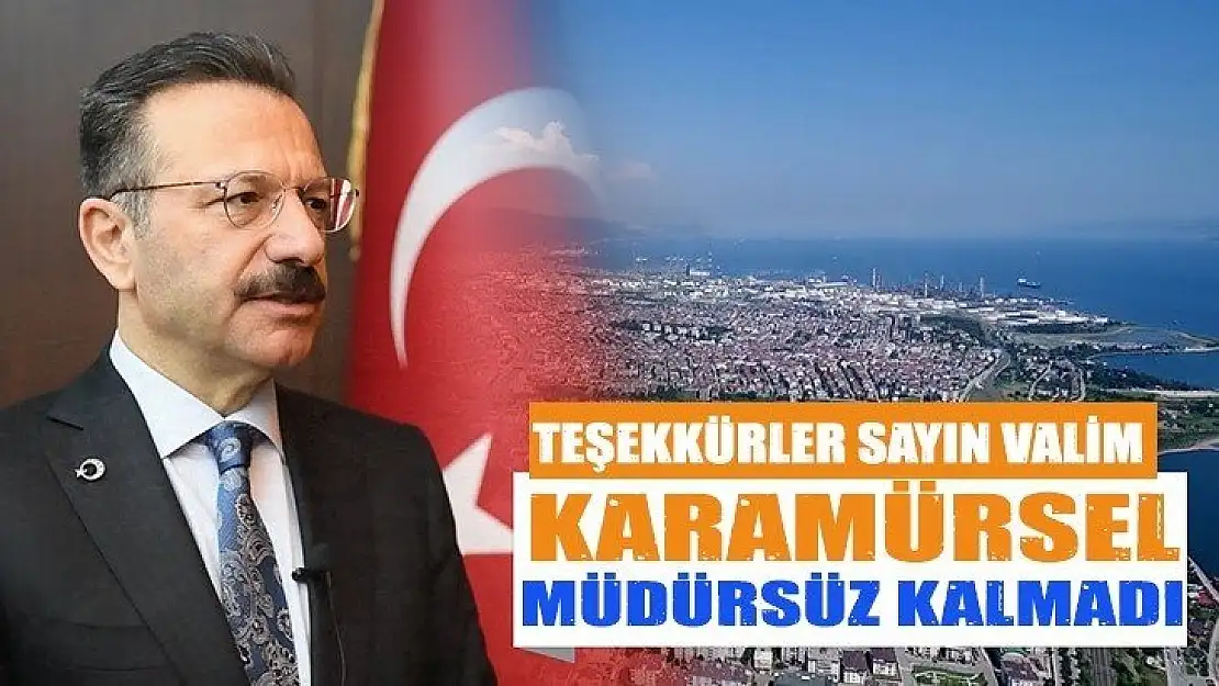 Karamürsel'in yeni Emniyet Müdürü Ali Fuat Aktaş oldu