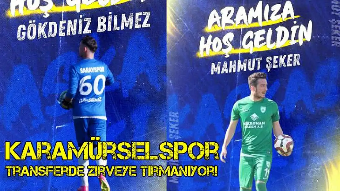 Karamürselspor Transferde Zirveye Tırmanıyor!