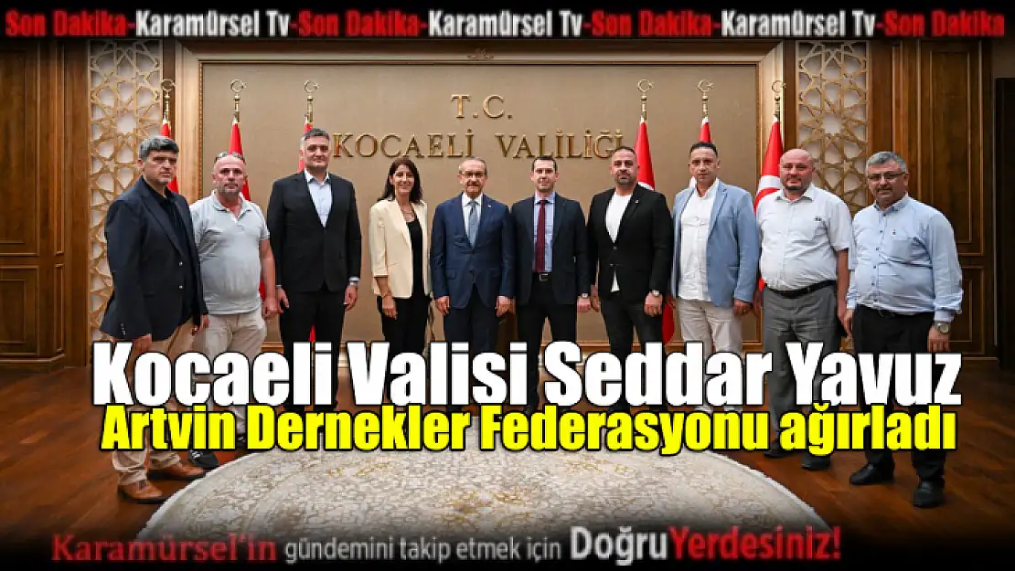 KARBAFED'den Vali Yavuz'a Ziyaret