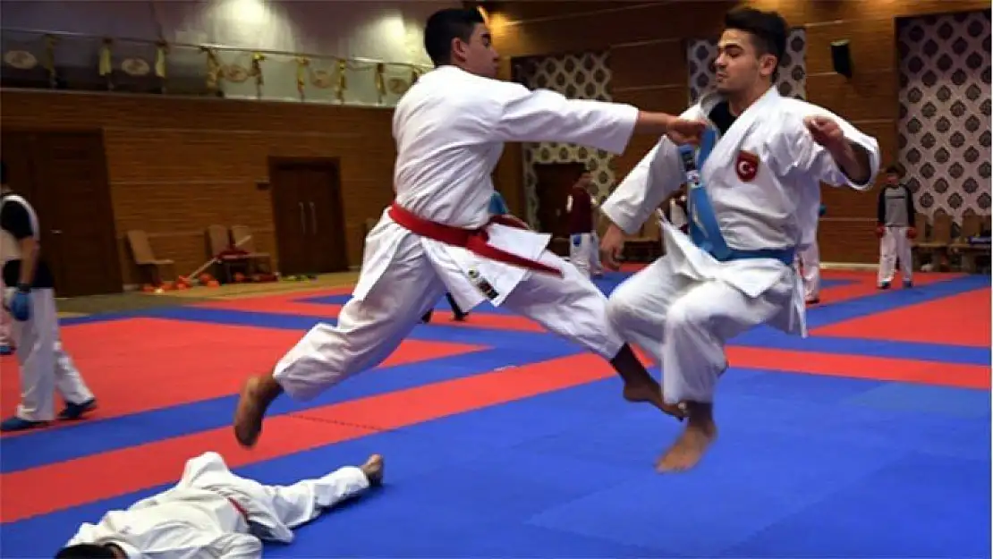 Karate Şampiyonasında Türkiye esti gürledi