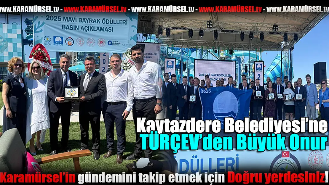 Kaytazdere Belediyesi'ne TÜRÇEV'den Büyük Onur