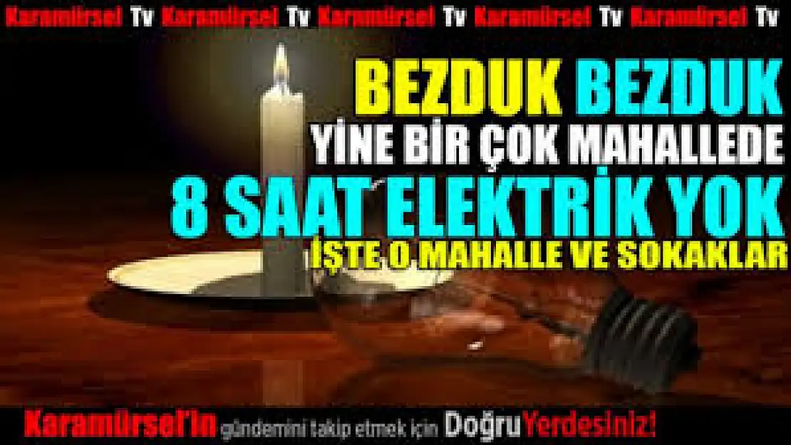 Kesintiler Vatandaşları Mağdur Etmeye devam ediyor