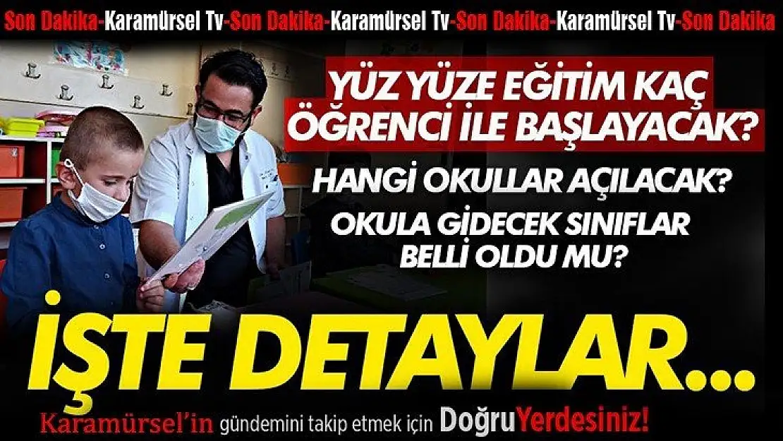 Kocaeli'de kaç okul kaç öğrenciyle başlayacak?   