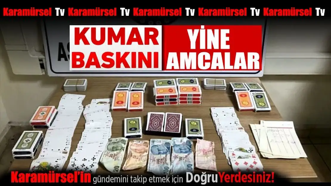 Kocaeli Emniyetten kumar baskını