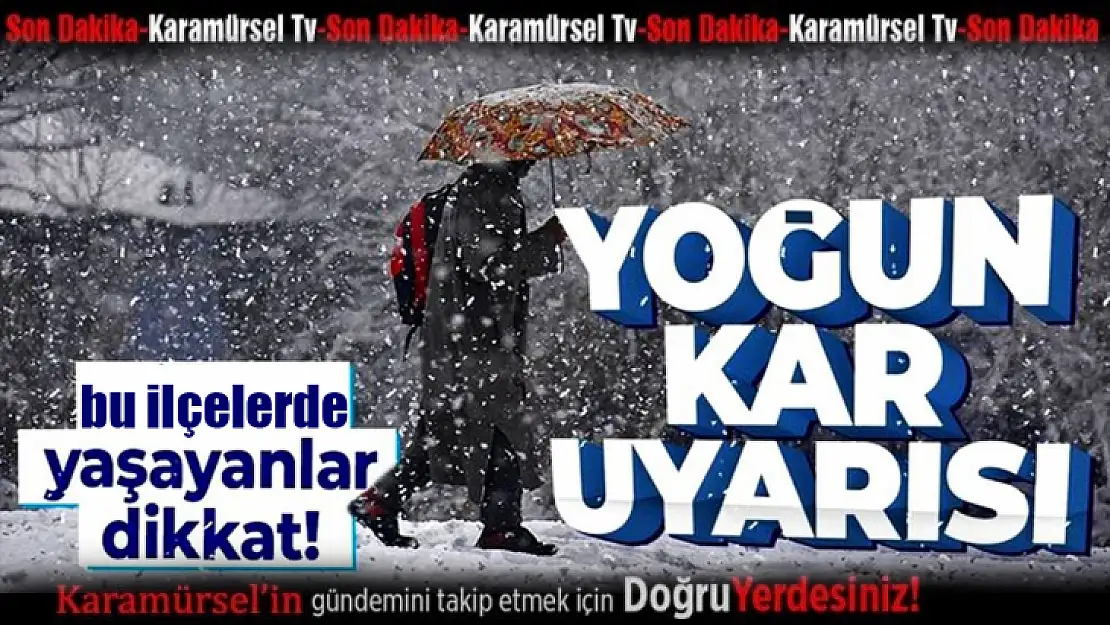 Kocaeli Meteorolojiden SON DAKİKA uyarısı!