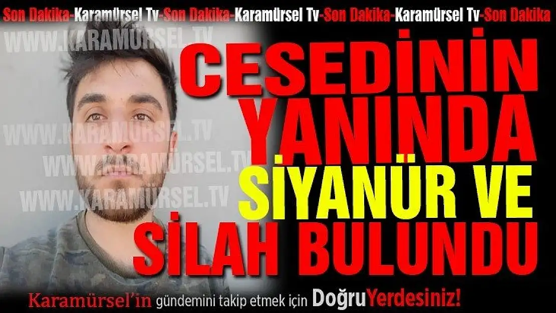 Korkunç olay! Cesedin yarısı siyanür ve silahla bulundu