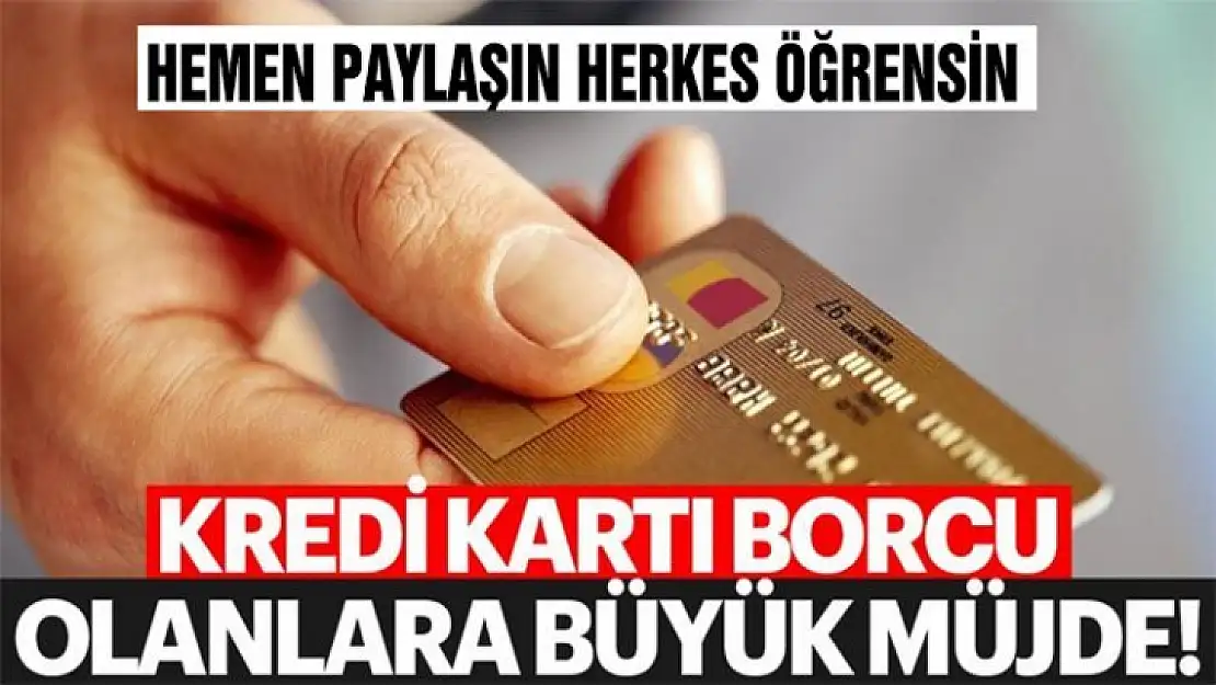 Kredi borcu olanlar için önemli açıklama! Yeniden yapılandırma geliyor