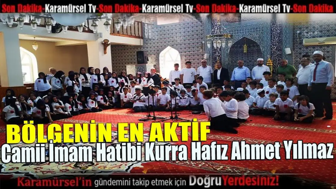 Kurra Hafız Ahmet Yılmaz yine gönüllere dokundu