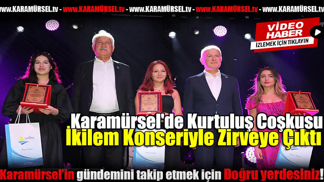 Kurtuluş Coşkusu İkilem Konseriyle Zirveye Çıktı