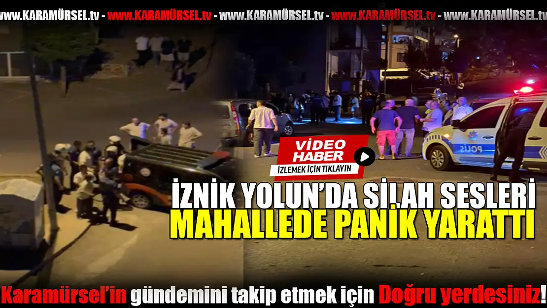 Mahalle Sakinleri Korku Dolu Anlar Yaşadı!