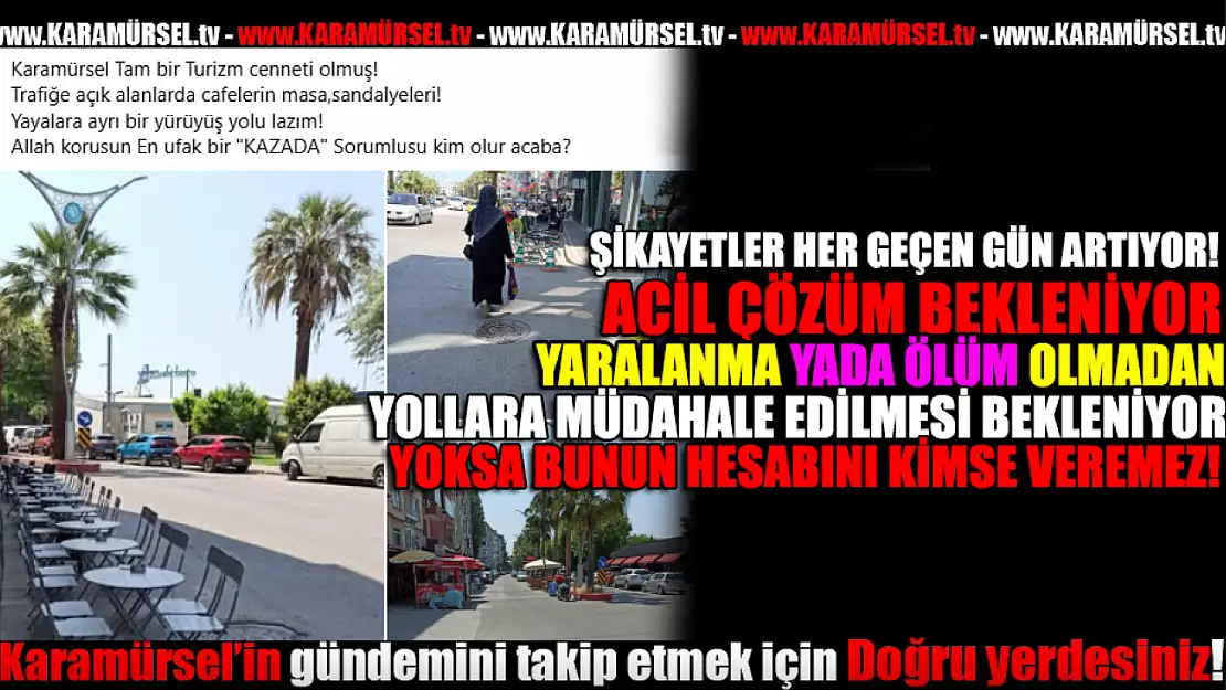 MASA-SANDALYE İŞGALİ' CAN GÜVENLİĞİNİ TEHDİT EDİYOR!