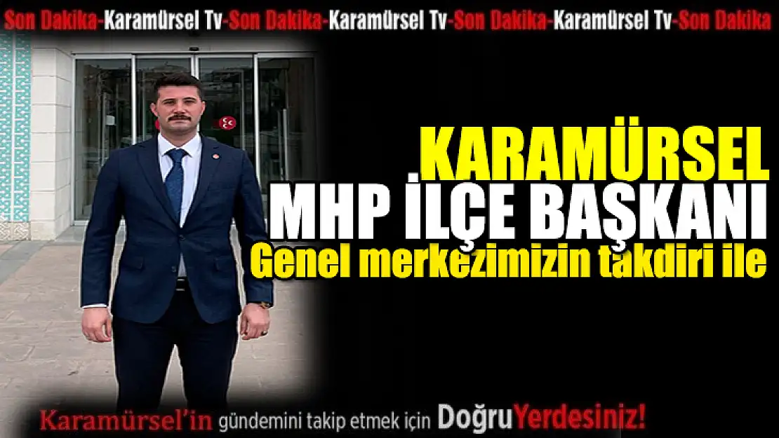 MHP Karamürsel İlçe Başkanı Görevden Ayrıldı