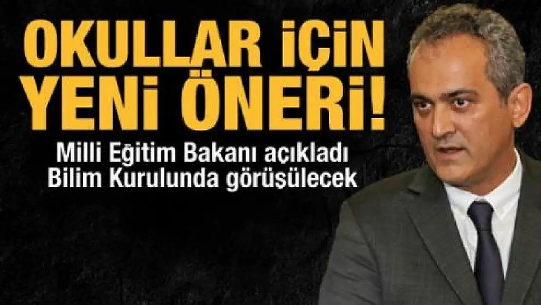 Milli Eğitim Bakanı Özer'den son dakika açıklamalar