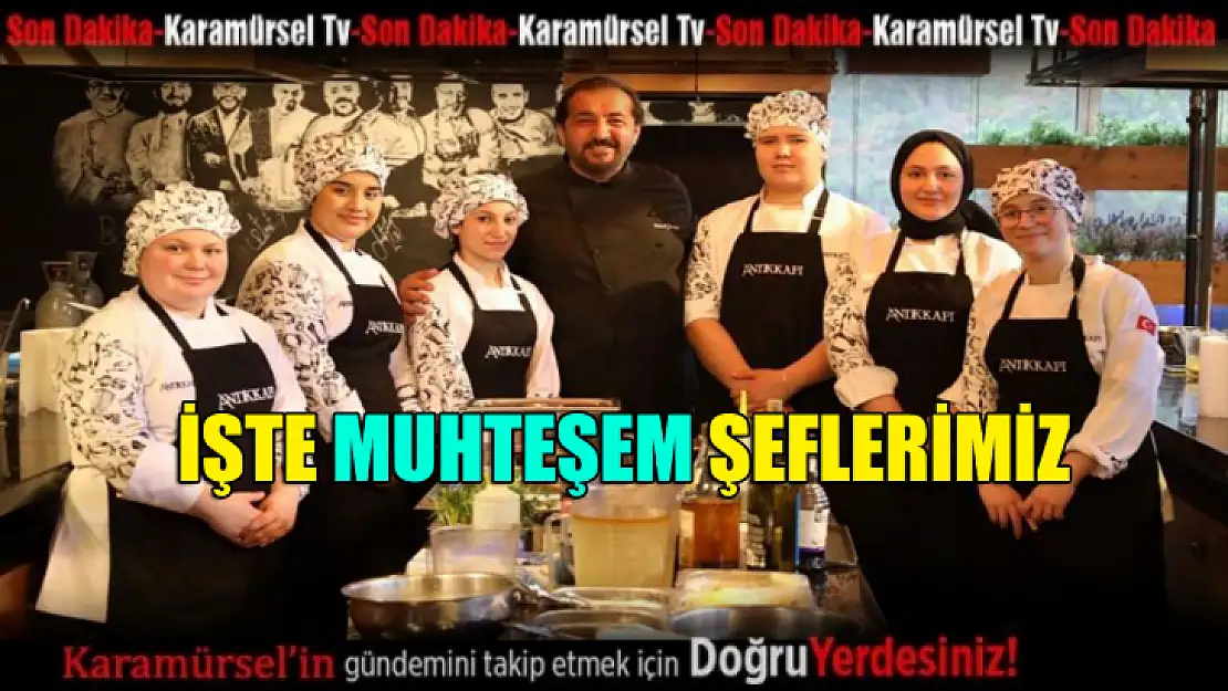 Muhteşem şeflerimiz geliyor