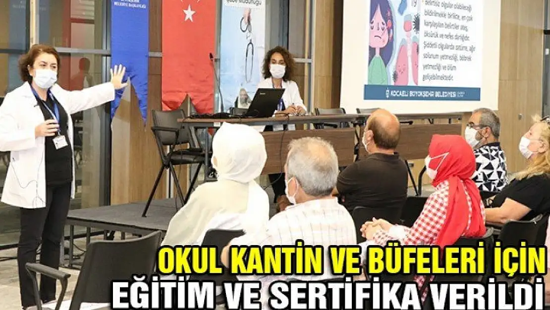 Okul öncesi büfe ve kantinlere Covid-19 eğitimi