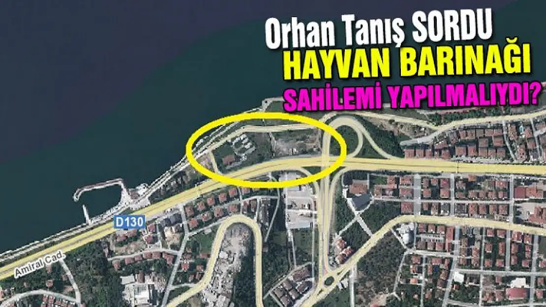 Orhan Tanış sordu, hayvan barınağı burayamı yapılmalıydı?