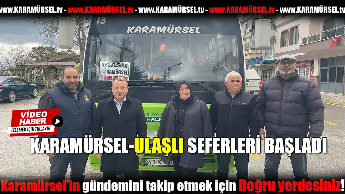 Otobüs Seferleri Başladı!