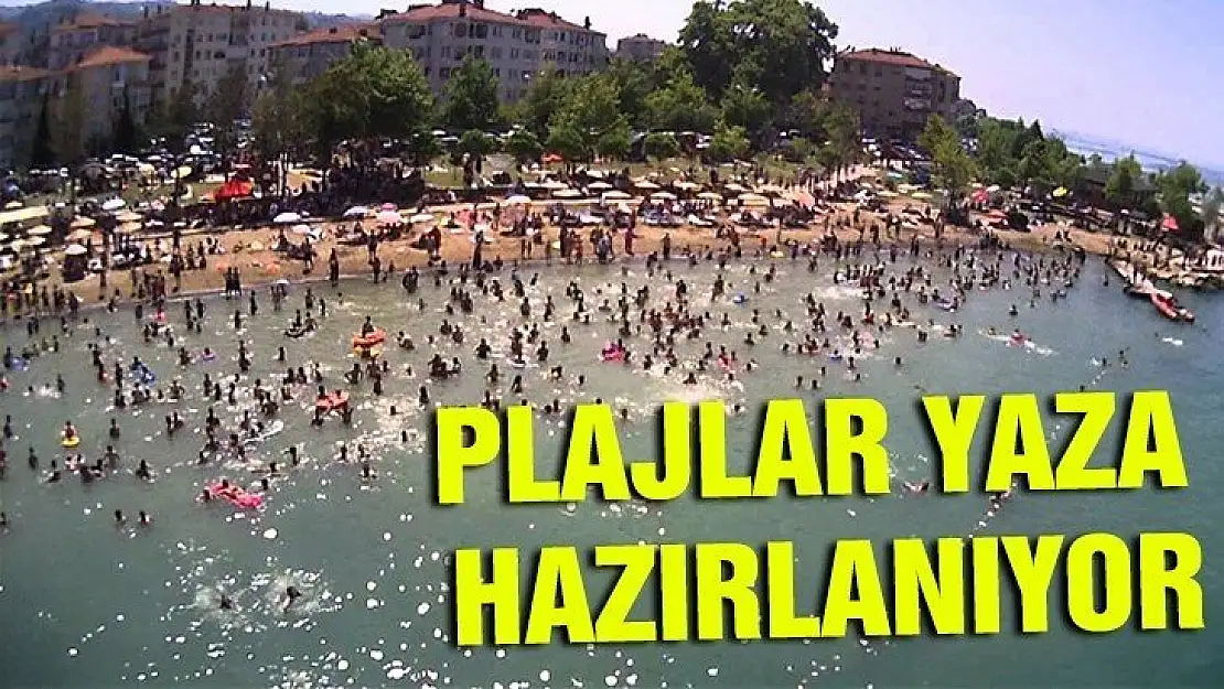 Plajlar yaza hazırlanıyor