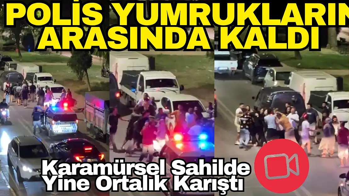 Polis Yumrukların Arasında Kaldı