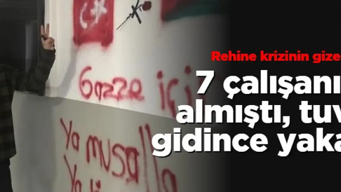 Rehine Krizi: İşyerine Saldıran Zanlı Tuvalette Yakalandı