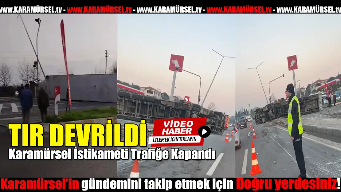 Sabah Kazası Trafiği Felç Etti