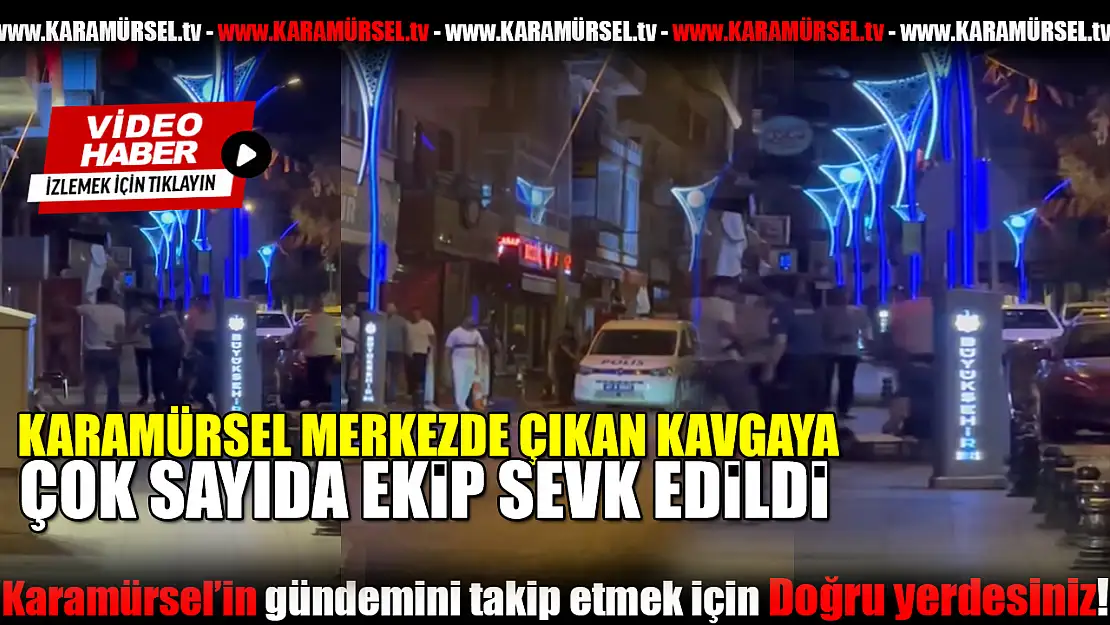 Sabahın Erken Saatlerinde Karamürsel'de Kavga
